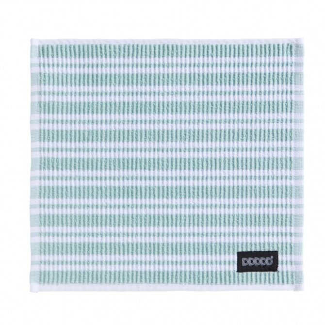 DDDDD vaatdoek Stripe pastel green 30 x 30 cm DDDDD vaatdoek Stripe pastel green 30 x 30 cm