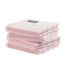 DDDDD vaatdoek Stripe pastel pink 30 x 30 cm