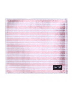 DDDDD vaatdoek Stripe pastel pink 30 x 30 cm