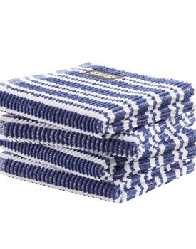 DDDDD vaatdoek Stripe blue 30 x 30 cm