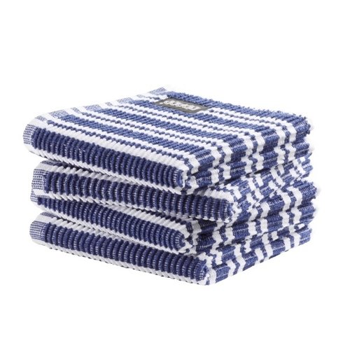 DDDDD DDDDD vaatdoek Stripe blue 30 x 30 cm afbeelding