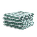 DDDDD DDDDD vaatdoek Stripe green 30 x 30 cm