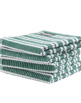 DDDDD vaatdoek Stripe green 30 x 30 cm