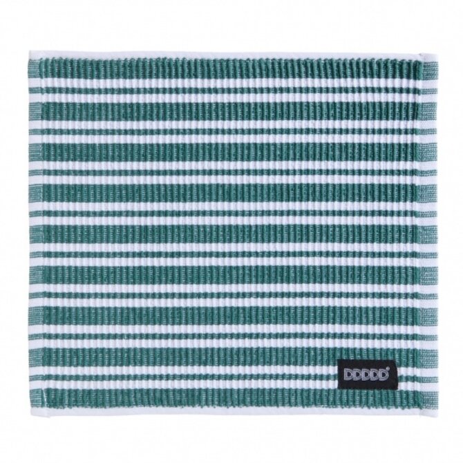 DDDDD vaatdoek Stripe green 30 x 30 cm
