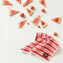 DDDDD DDDDD vaatdoek Stripe red 30 x 30 cm
