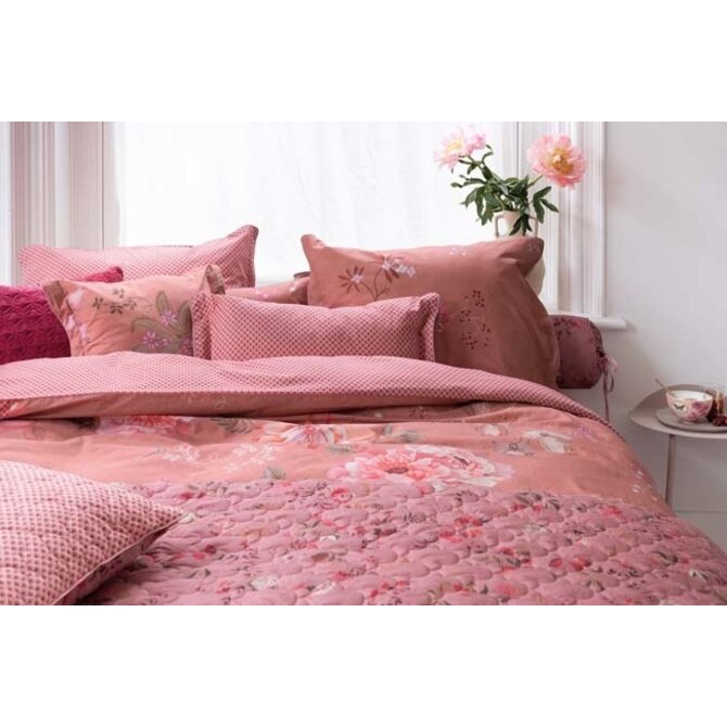 Pip Studio Tokyo Bouquet Dekbedovertrek - Roze 240 x 200/220 cm
