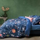 Pip Studio Pip Studio Flower Festival Dekbedovertrek - Donkerblauw 200 x 200/220 cm
