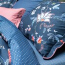 Pip Studio Pip Studio Flower Festival Dekbedovertrek - Donkerblauw 200 x 200/220 cm