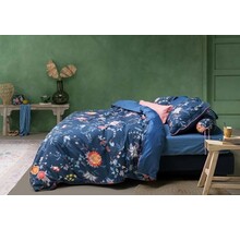 Pip Studio Flower Festival Dekbedovertrek - Donkerblauw 240 x 200/220 cm