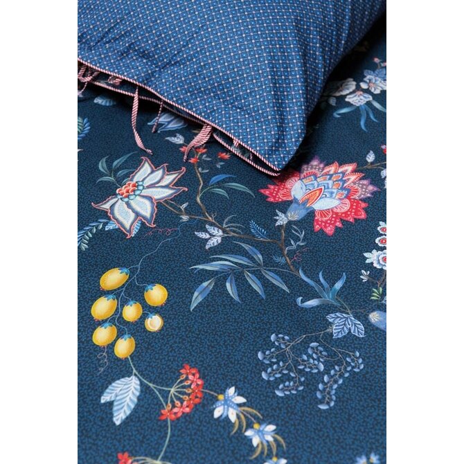 Pip Studio Flower Festival Dekbedovertrek - Donkerblauw 260 x 200/220 cm Pip Studio Flower Festival Dekbedovertrek - Donkerblauw 260 x 200/220 cm