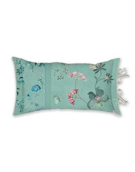 Pip Studio Tokyo Bouquet  Sierkussen - Groen 35 x 60 cm