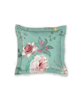 Pip Studio Tokyo Bouquet Vierkant Sierkussen- Groen 45 x 45 cm