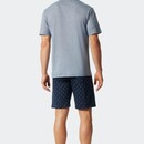 Schiesser Schiesser Shortama blue 176820 56/XXL