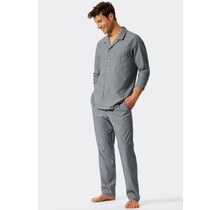 Schiesser Pyjama lang dark blue 176964 52/L