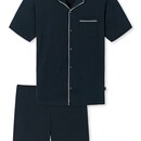 Schiesser Schiesser Shortama dark blue 176808 54/XL