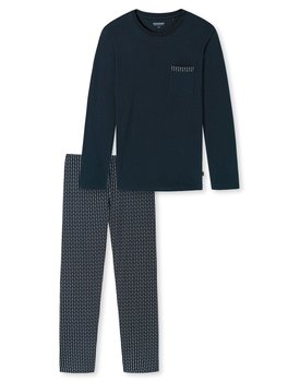 Schiesser Pyjama lang dark blue 176815 58/3XL
