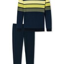 Schiesser Schiesser Pyjama lang lime green 176817 52/L