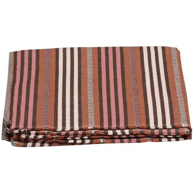 David Fussenegger plaid Luca 4529 yellow/brown 140x200