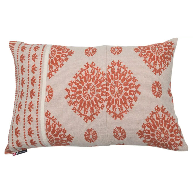 David Fussenegger LINO Kussensloop "Häkelmuster" terracotta 60x40 cm David Fussenegger LINO Kussensloop "Häkelmuster" terracotta 60x40 cm