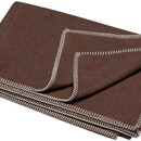 David Fussenegger David Fussenegger SYLT Katoenen Deken Uni mocca 200x140cm