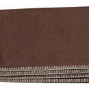 David Fussenegger David Fussenegger SYLT Katoenen Deken Uni mocca 200x140cm