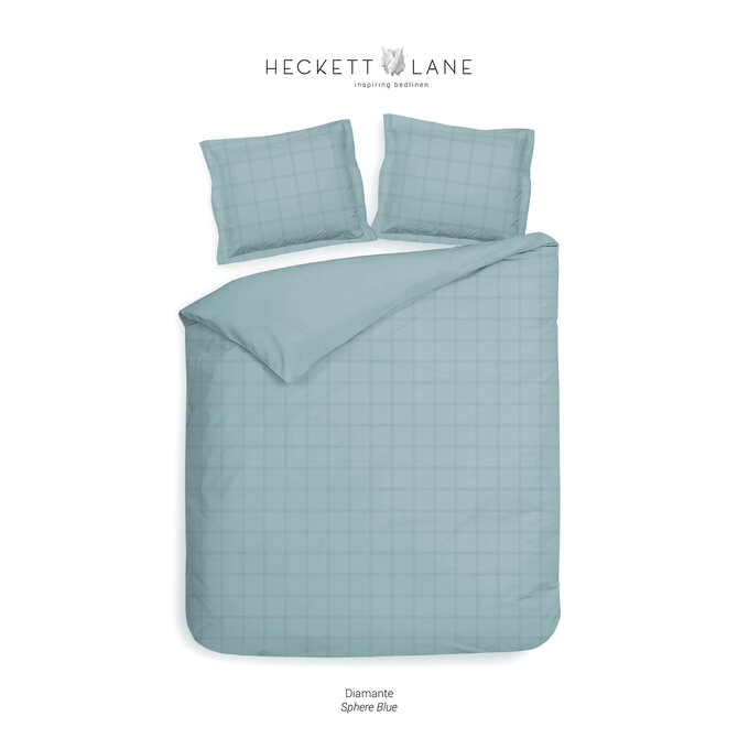 Heckett & Lane Diamante Dekbedovertrek 200x200/220 Sphere Blue