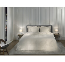 Heckett & Lane Diamante Dekbedovertrek 240 Off-White