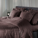 Heckett & Lane Heckett & Lane Diamante Dekbedovertrek 240x200/220 Marsala Brown