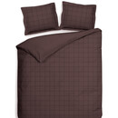 Heckett & Lane Heckett & Lane Diamante Dekbedovertrek 240x200/220 Marsala Brown
