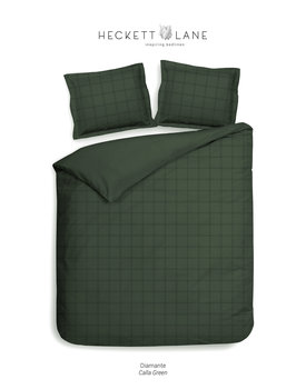 Heckett & Lane Diamante Dekbedovertrek 200x200/220 Calla Green