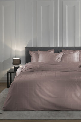 Heckett & Lane Diamante Dekbedovertrek 140x200/220 Canyon Rose