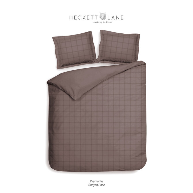 Heckett & Lane Diamante Dekbedovertrek 240x200/220 Canyon Rose