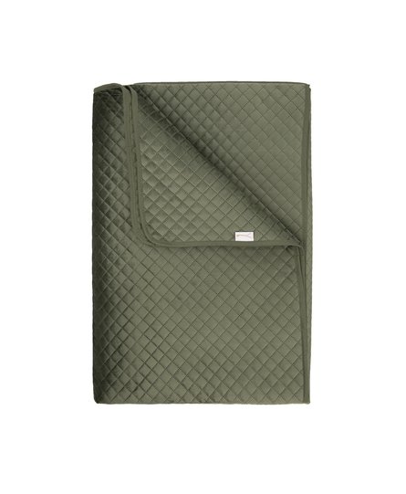 Heckett & Lane Victoria Bedsprei 180x260 Army Green