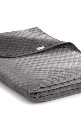 Heckett & Lane Victoria Bedsprei 180x260 Classic Anthracite