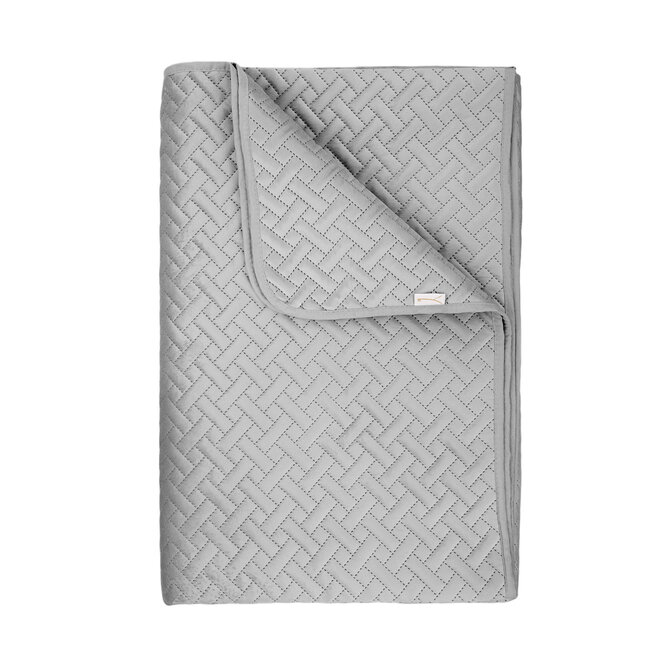 Heckett & Lane Audrey Bedsprei 180x260 Ash Grey