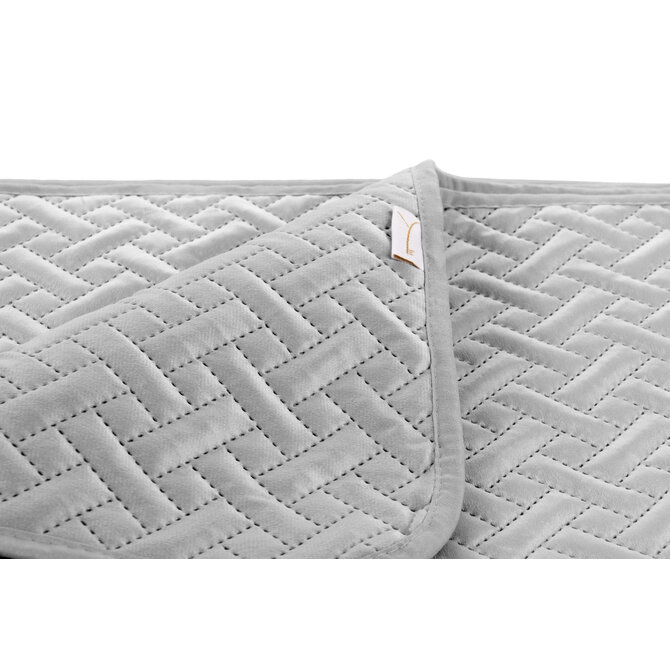 Heckett & Lane Audrey Bedsprei 180x260 Ash Grey