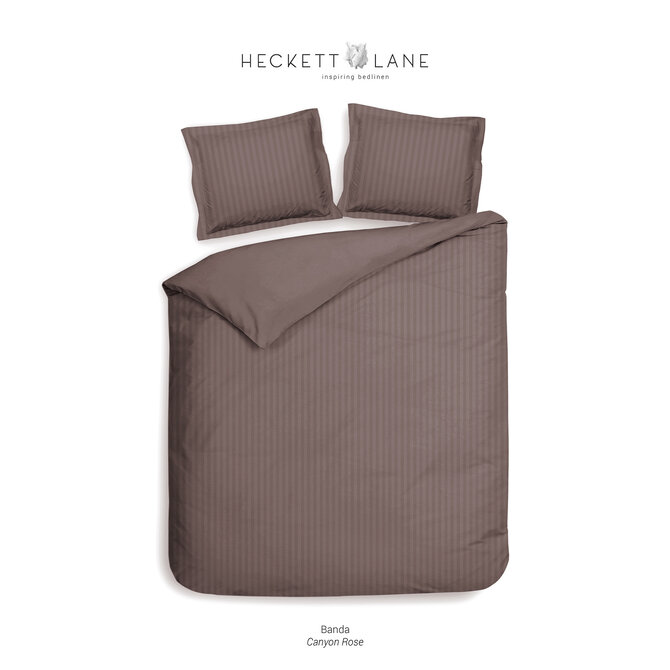 Heckett & Lane Banda Dekbedovertrek 240x200/220 Canyon Rose