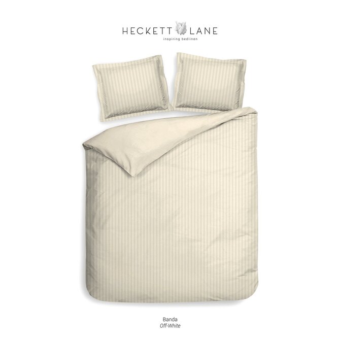 Heckett & Lane Banda Dekbedovertrek 240x200/220 Off-White