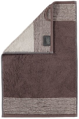 Cawo Two-Tone Gastendoekje Pepper 30x50