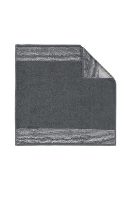 Cawö keukendoek Two-tone 50x50 leisteen