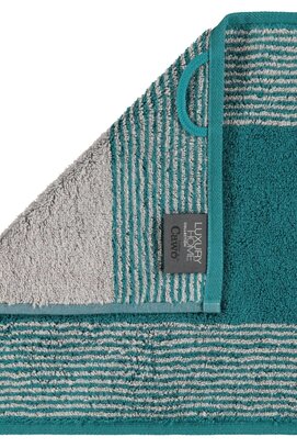 Cawö Two-Tone Gezichtsdoekje smaragd