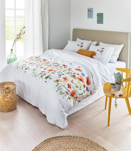 Marjolein Bastin Marjolein Bastin Poppy Parade Dekbedovertrek - Multi 140x200/220 afbeelding