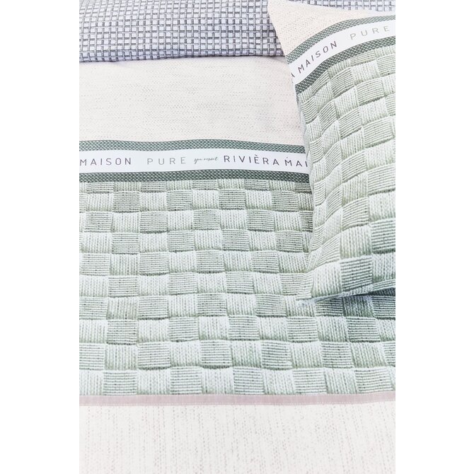 Rivièra Maison Pure Resort groen 140x200/220