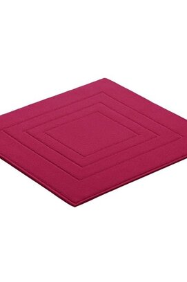Vossen Bidetmat Feeling cranberry 60x60