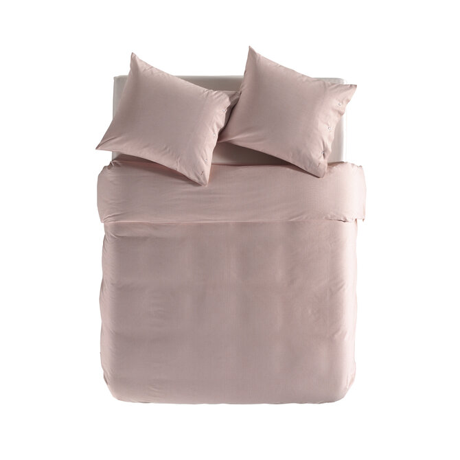 Yellow Oxford Dekbedovertrek 200x200/220 Mandarin Red