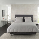 Yellow Yellow Oxford Dekbedovertrek 140x200/220 Dark Grey