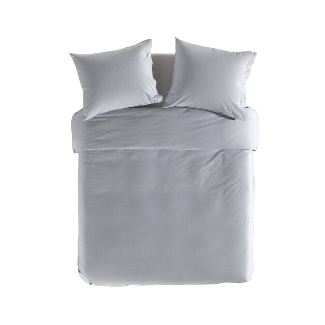 Yellow Chambray Dekbedovertrek 200x200/220 Providence Blue