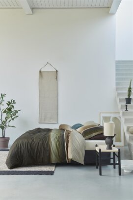 Beddinghouse Kian  Olive Green 200x200/220 cm