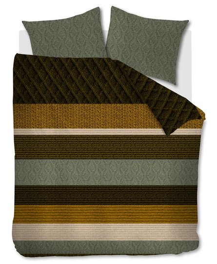 Beddinghouse Lowie  Olive Green 200x200/220 cm