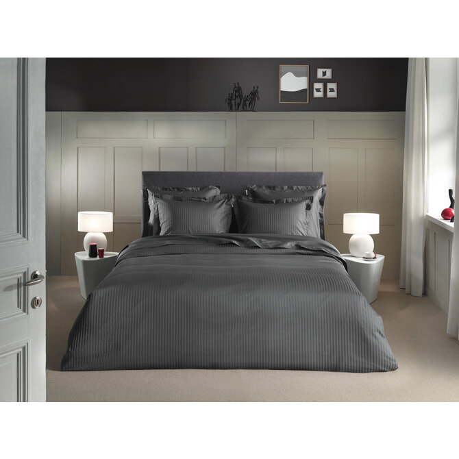 Heckett & Lane Banda Dekbedovertrek 260x200/220 Classic Anthracite